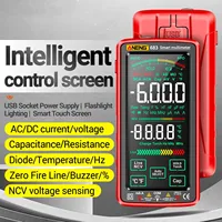 ANENG 683 Digital Multimeter 6000 Counts True Rms Automotive Electrical Transistor Capacitor NCV Tester Professional Meter Test