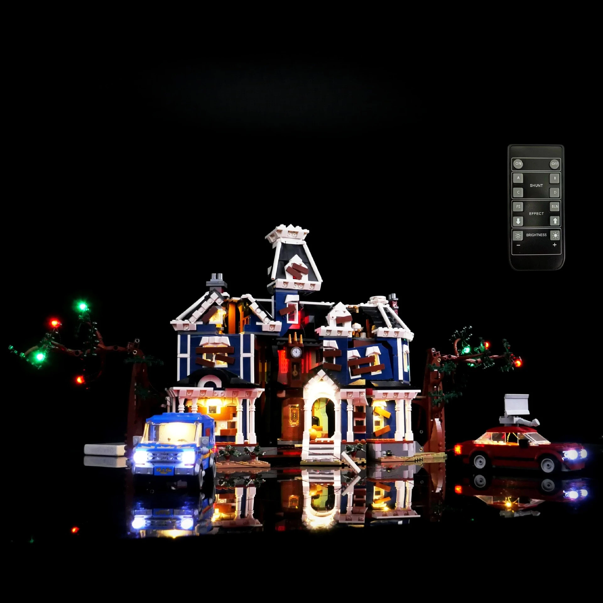 Lamp Set Suitable for LEGO Stranger Things The Creel House Movie 11370 Building Blocks (Not Include Model Bricks)