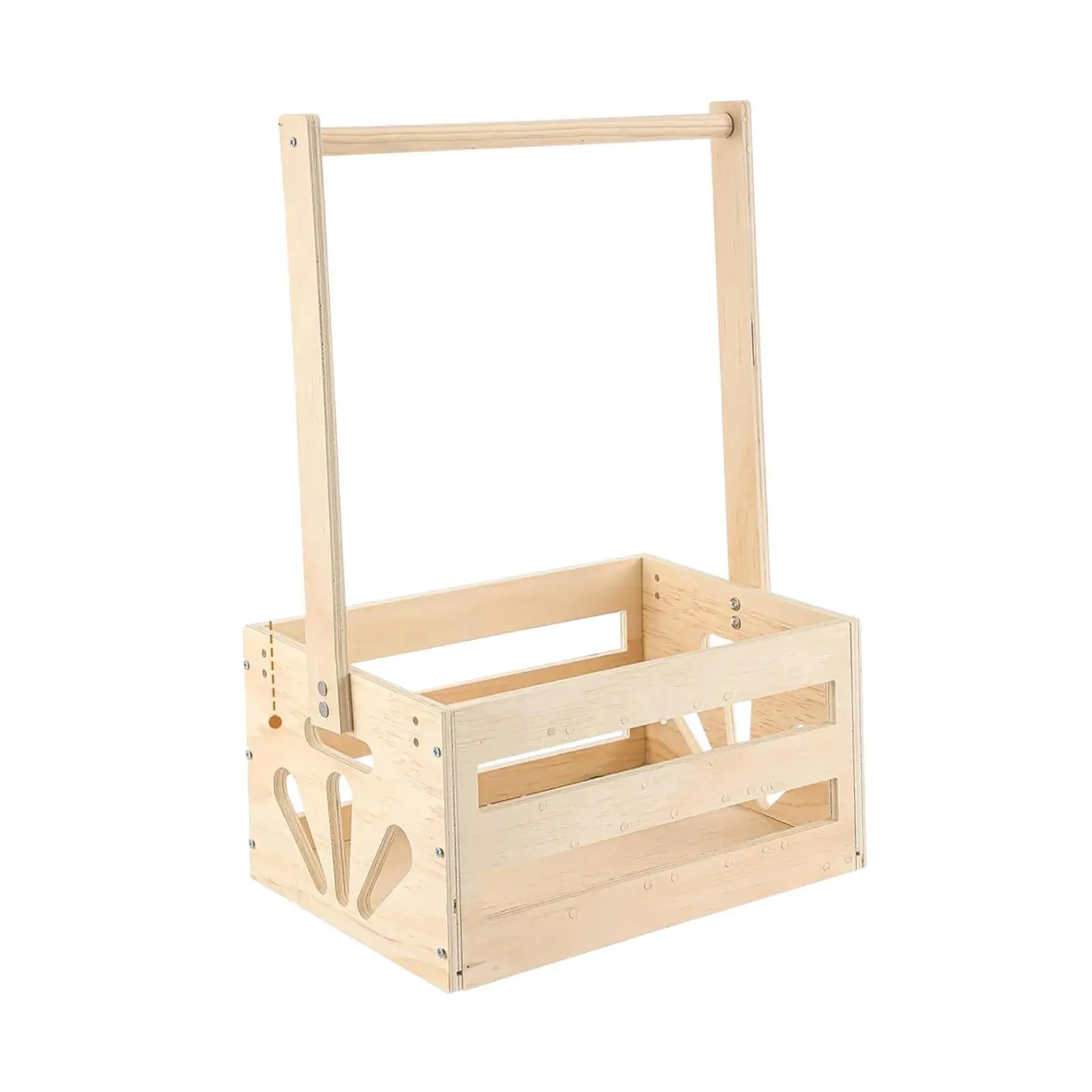 Perchero organizador de madera para accesorios de perros grandes - imagen 2