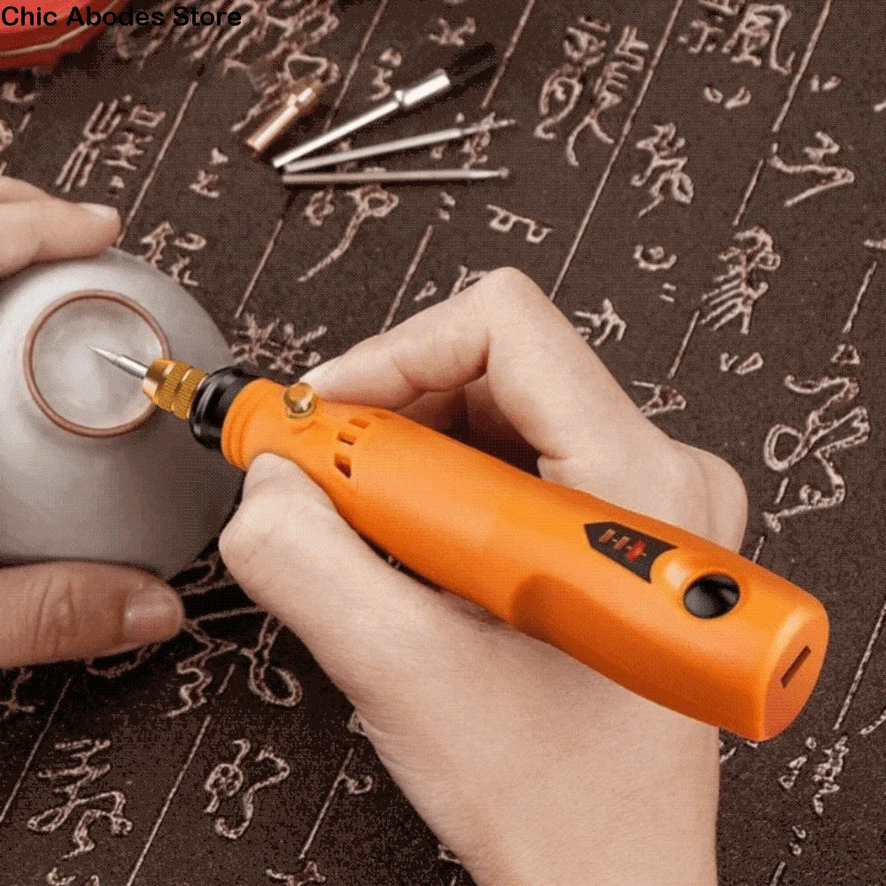 

Cordless Mini Wireless Drill 5-Speed Adjustable 3.7V Power Rechargeable Polishing Machine Digital Display Handheld