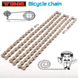 YBN Bicycle Chain 8/9/10/1/12 Speed MTB/Road Bike Bicycle Chains For SHIMANO Shift system Compatible with SRAM