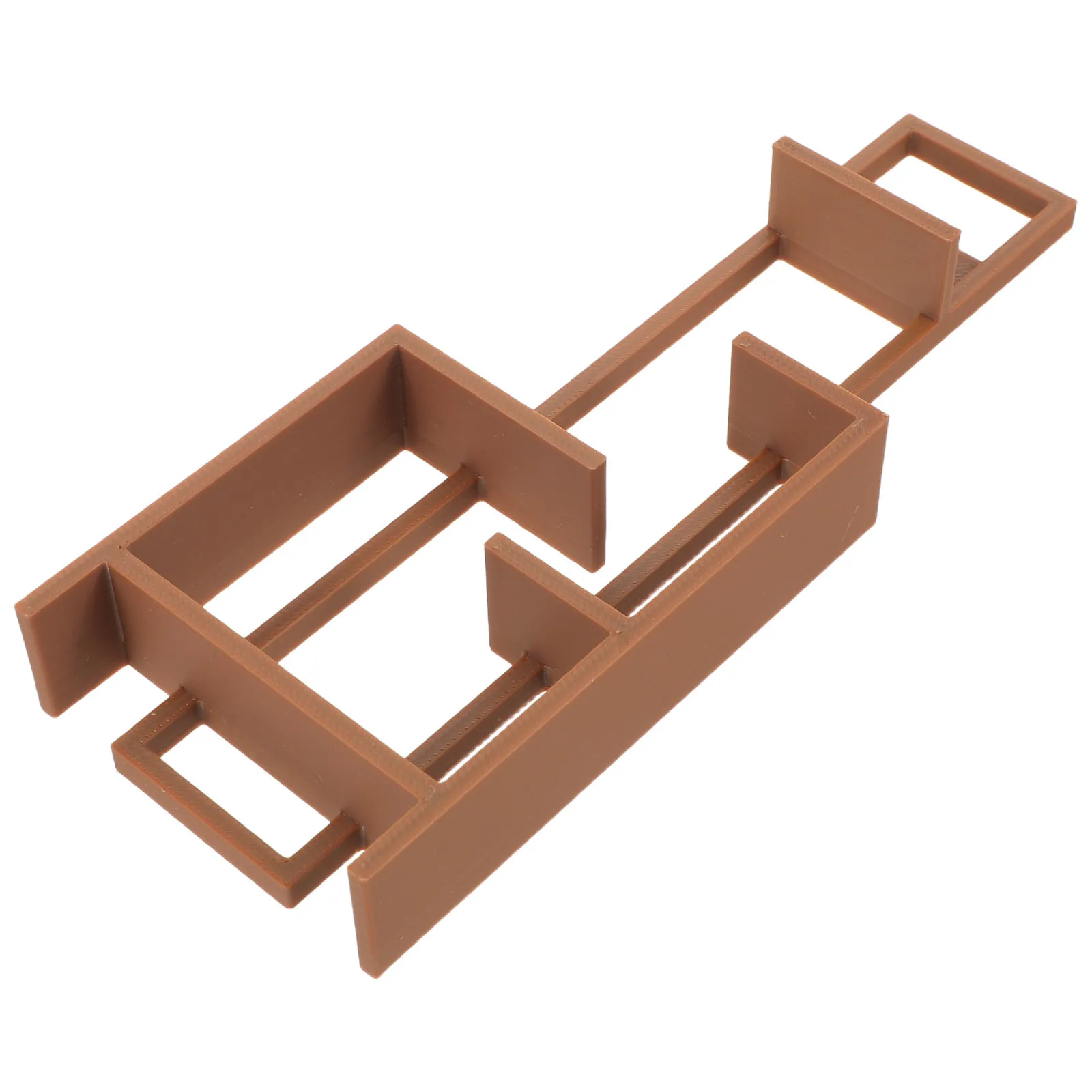 Estantería decorativa en miniatura para casa de muñecas, estante de almacenamiento a escala 1:12, vitrina pequeña, muebles, accesorios DIY