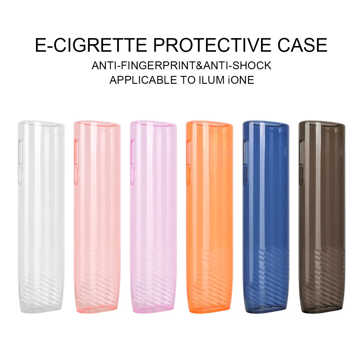 Silicone case is suitable for ILLUMA iONE, portable and shock-resistant, fashionable, protective electronic cigarette accessory.