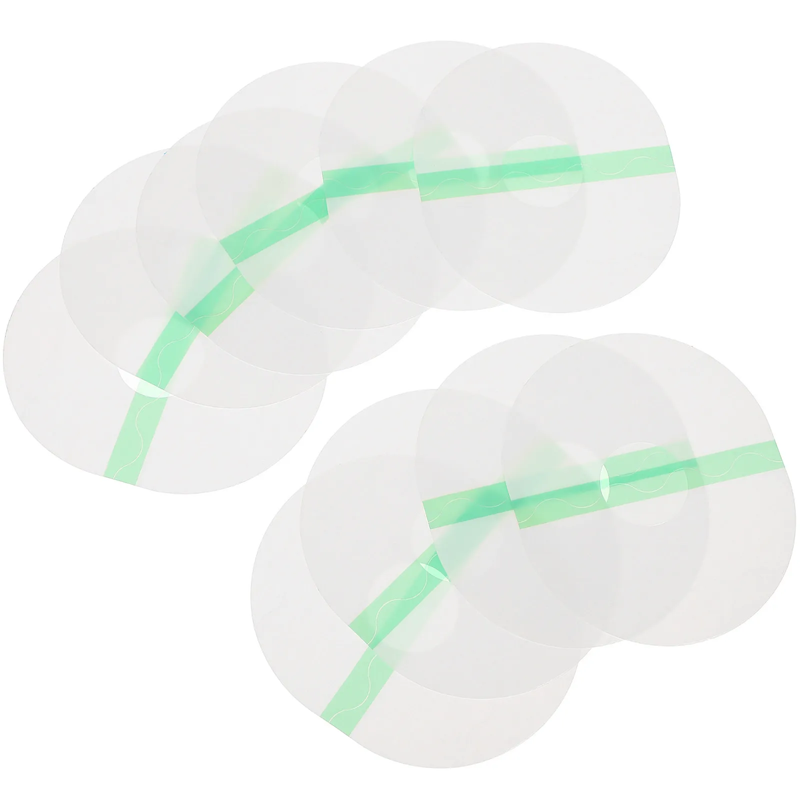 

10Pcs Premium Tpu Clear Adhesive Sensor Patch Unisex Sports Skin Sticker Waterproof Sensor Cover for Long-Lasting
