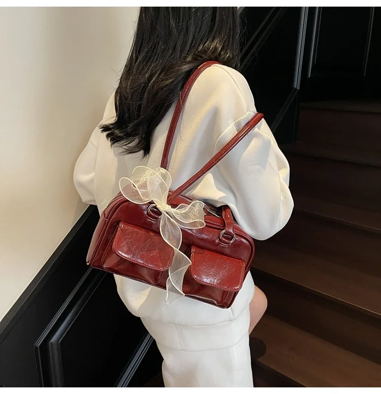 

Premium Ladies Leather Shoulder Bag Handbag Crossbody Messenger Tote By Famous Designer