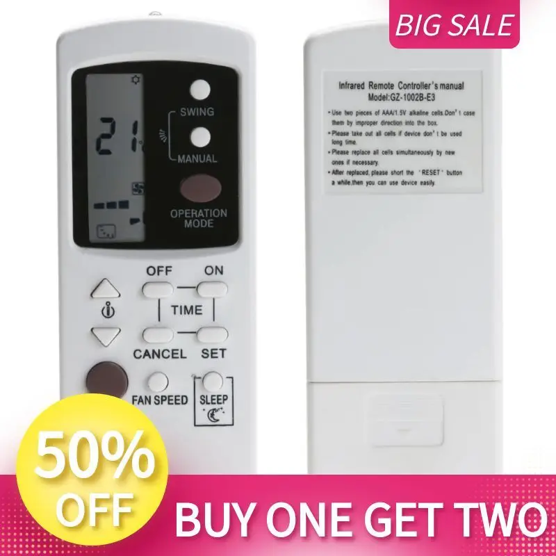Reemplazo de Control remoto de aire acondicionado Universal para Galanz GZ 1002A-E3 GZ-1002B-E1 GZ-1002B-E3 GZ01-BEJ0-000 para CHIGO ELGI