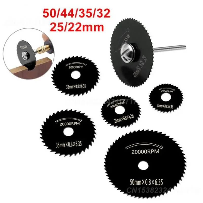 Hss Circular Saw Blade Rotary Tool Cut-off Metal Cutter Power Tool High Speed Steel 22-44mm Hand Tools Wood Cutting Discs Mini