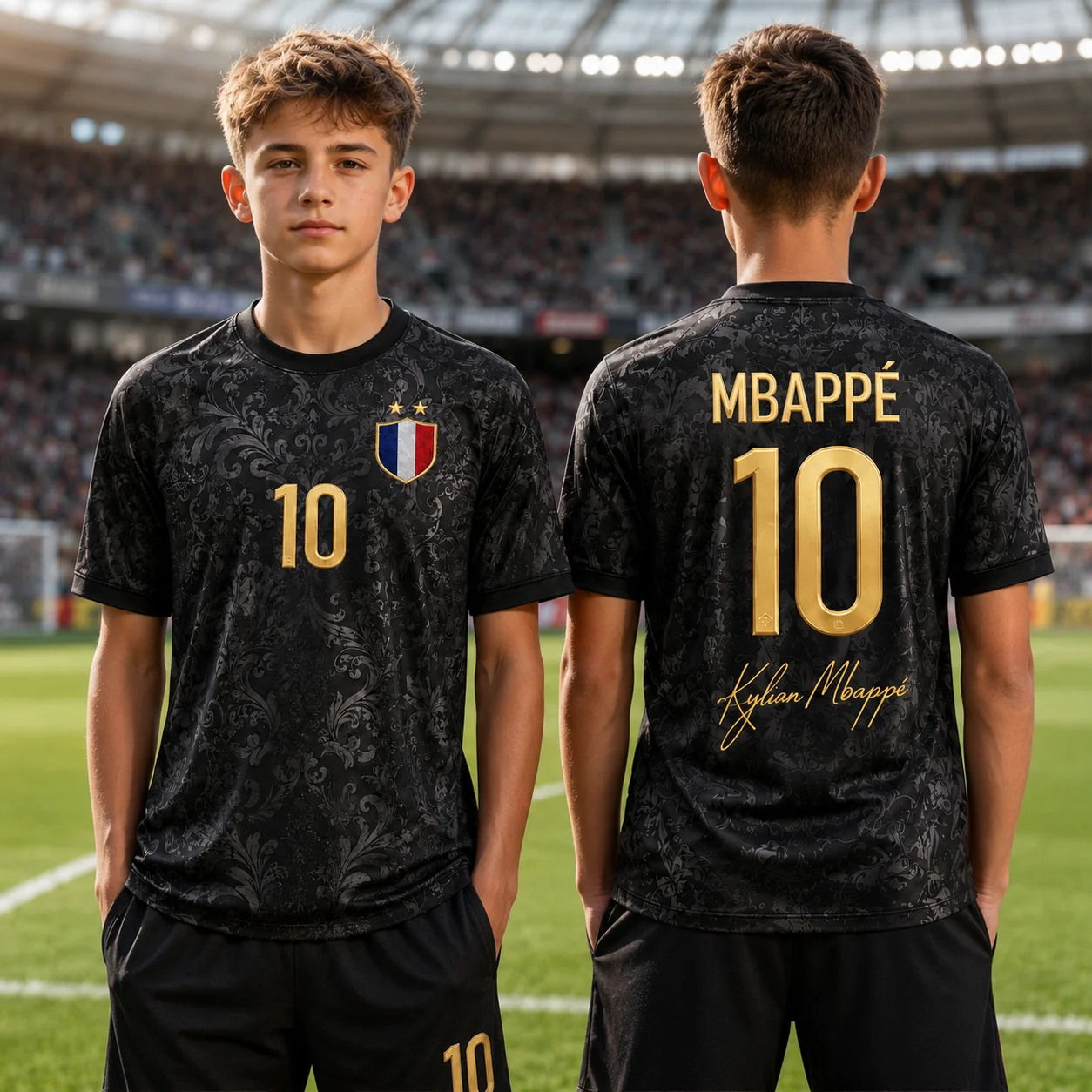 2026 Mbappe No.10 Soccer Jersey Fan Collection Football Shirt Summer Sportswear Casual Outdoor Training Kids Adults Unisex