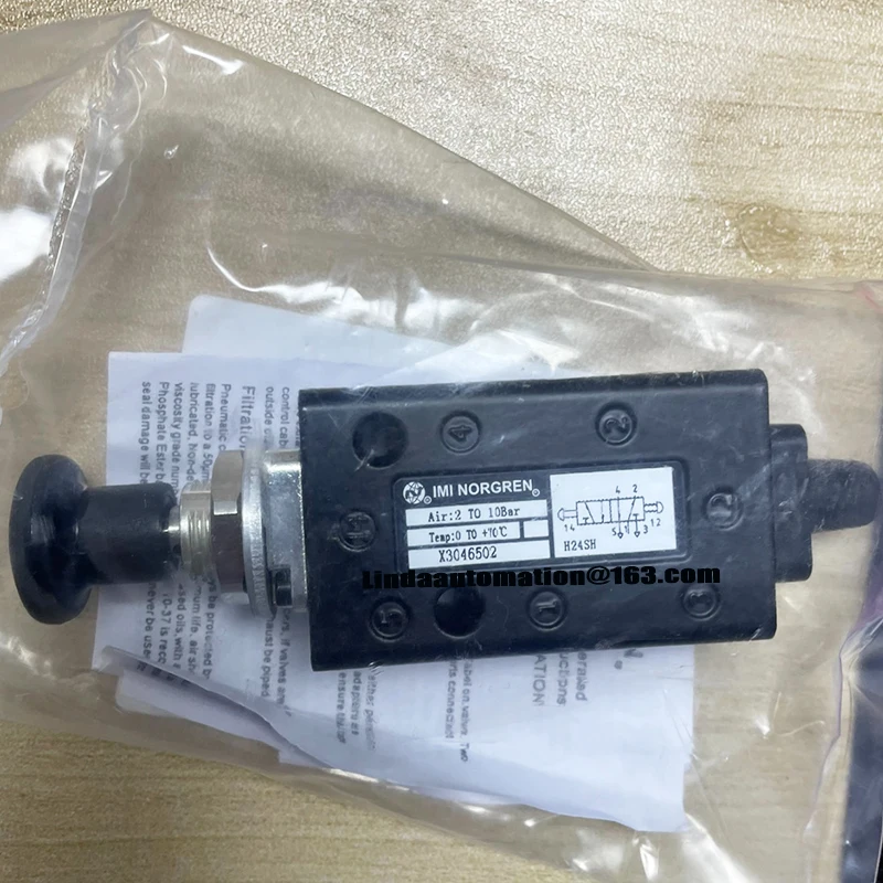 NORGREN X الأصلي 3046502   صمام المقبض G1/8