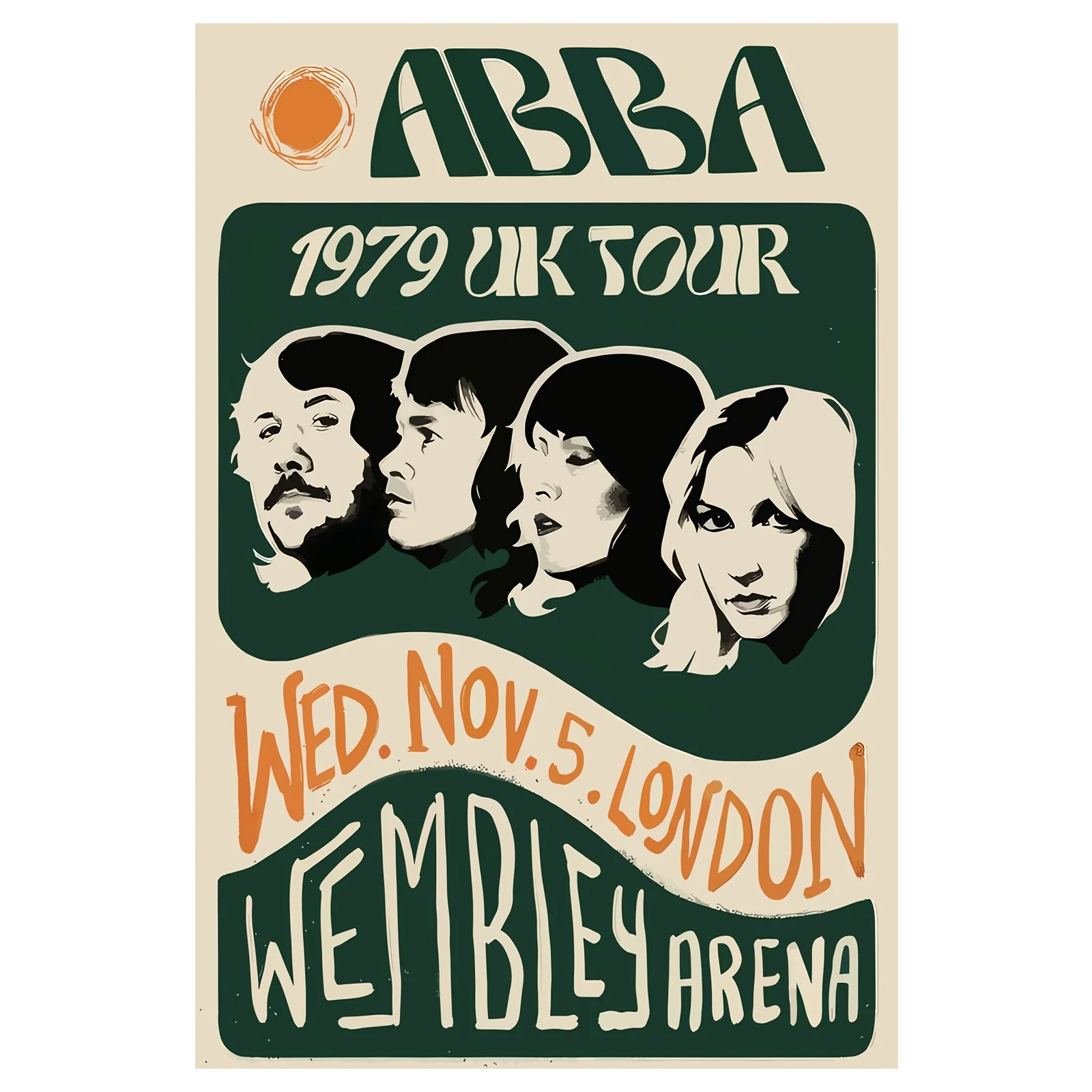 Abba 1979 Uk Tour S…