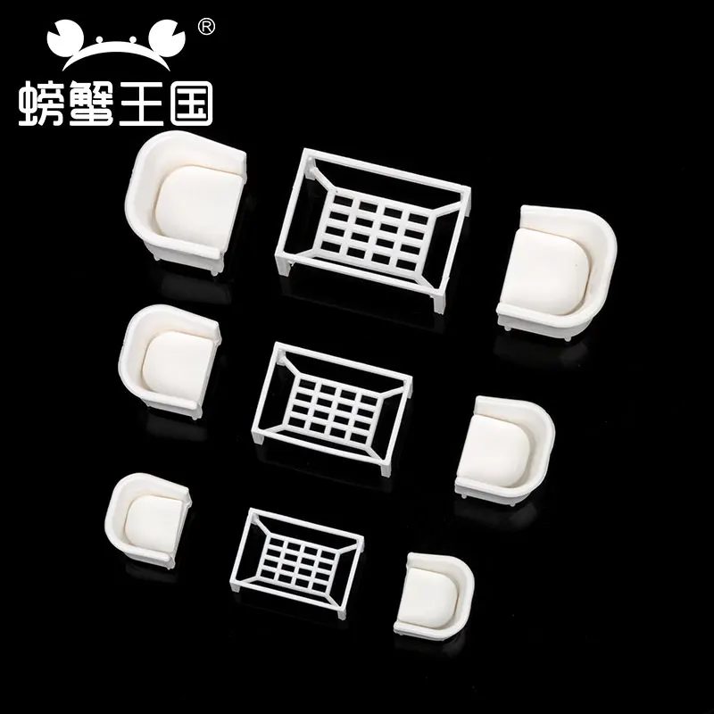 

1:20 1:25 масштаб 1:30 миниатюрный набор мебели для кукольного домика стол и стул наборы для моделирования DIY декор комнаты аксессуары подарочная коллекция