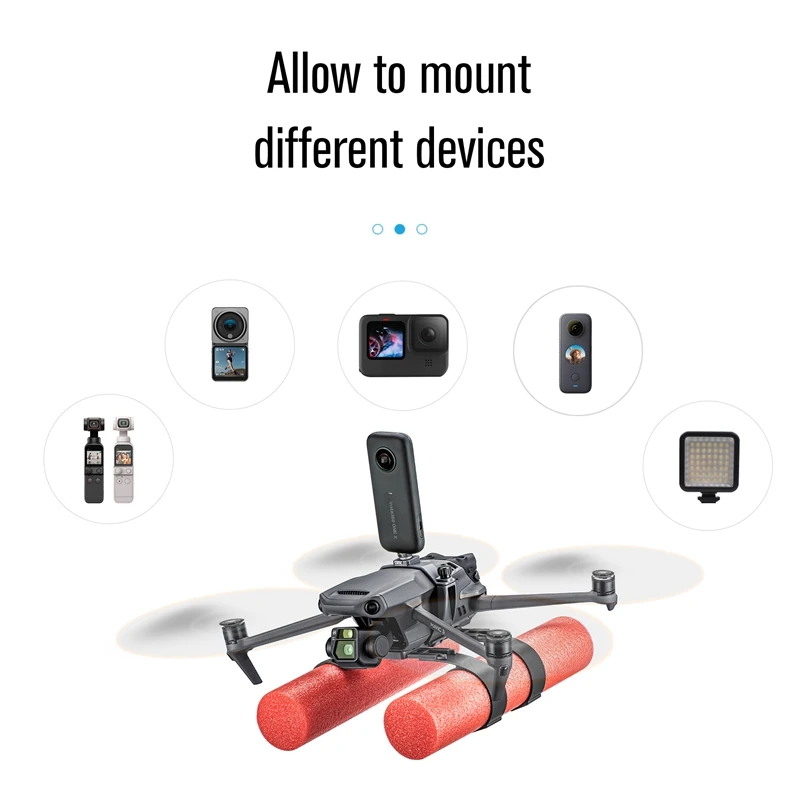 DJI Mavic 3 드론용 랜딩 기어 플로팅 확장 키트, 물에 랜딩 카메라 거치대 액세서리