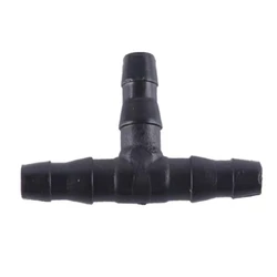 20 PCS Barb Tee Connector 1/4 Inch Hose Garden Lawn Watering Irrigation Connector 4/7 Mm Hose Connector