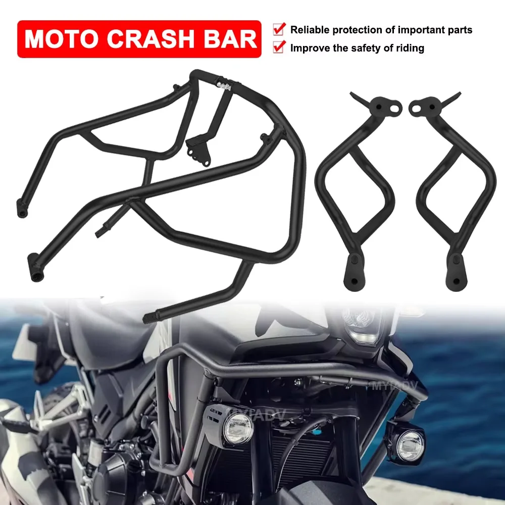 

For Honda NX400 NX500 NX 400 500 2024-2025 Motorcycle Highway Crash Bar Engine Tank Guard Bumper Frame Protection Accessories