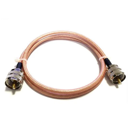 RG400 Cable UHF PL259 Male to UHF Male Adapter Low Loss RG-400 RF Coaxial Cable Jumper 50 Ohm