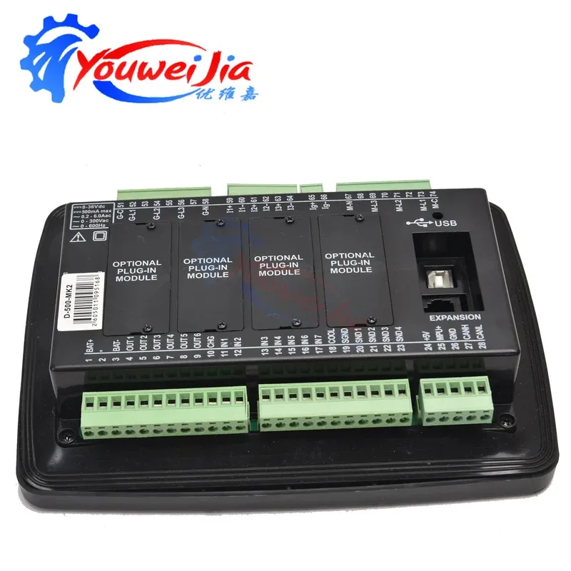 

Совместимый модуль контроллера DATAKOM D500 D500-MK2, панель управления генератором, детали генераторной установки D-500-MK2, качество OEM