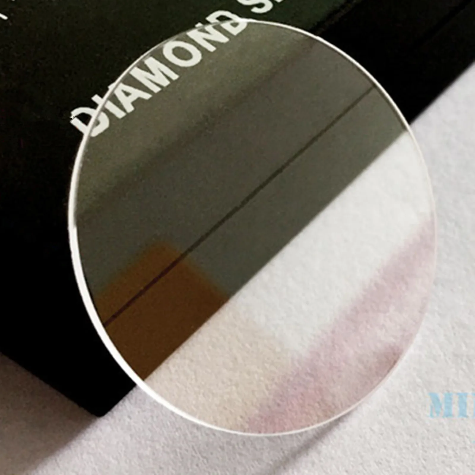 Qualità 28-36.5mm Diametro 1.5mm Spessore bordo Zaffiro Orologio piatto Vetro Cristallo Accessori di ricambio per orologi