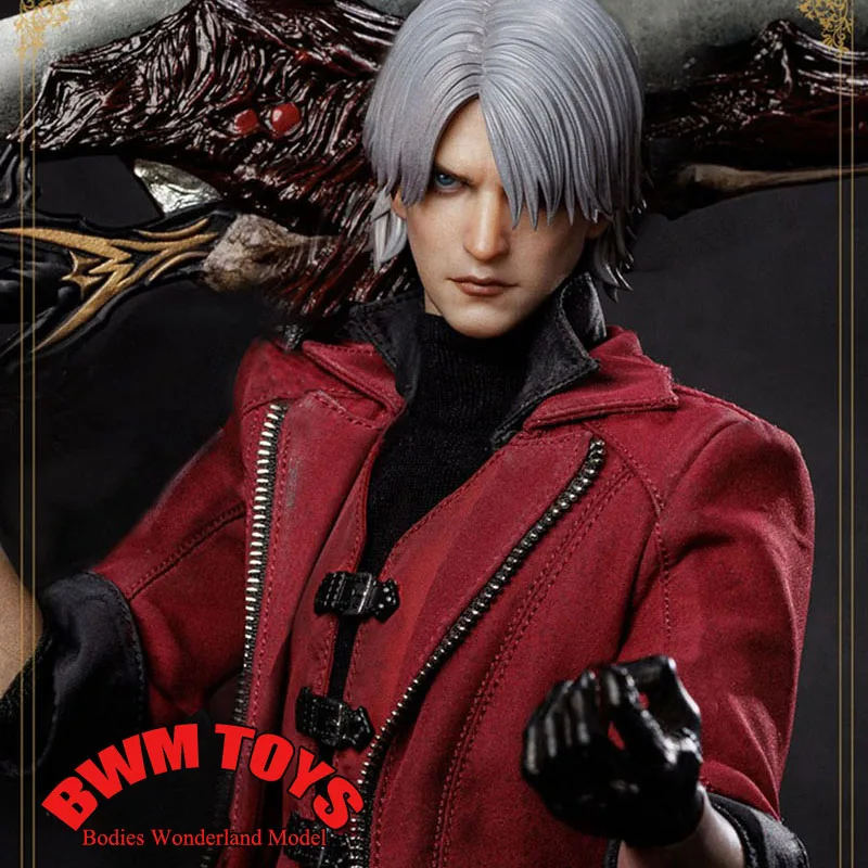 Deluxe Edition ASMUS DMC100LUX 1/6 Scale Collectible Devil Hunter Dante 12Inch Male Action Figure Model Toys for Hobby