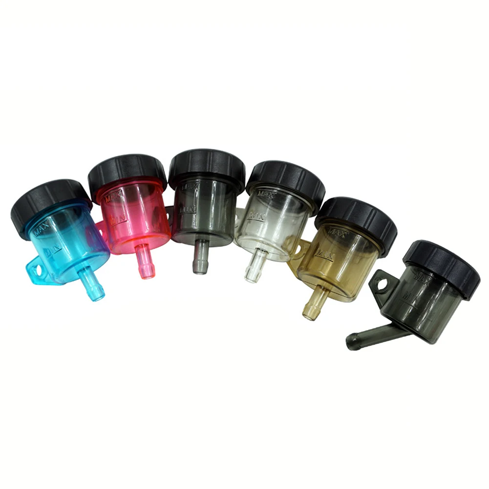 Universal Motorcycle Front Brake Clutch Tank Cylinder Fluid Oil Reservoir Cup For ATVs Off-road Scooters Go-Kart Dirt Pit Bike