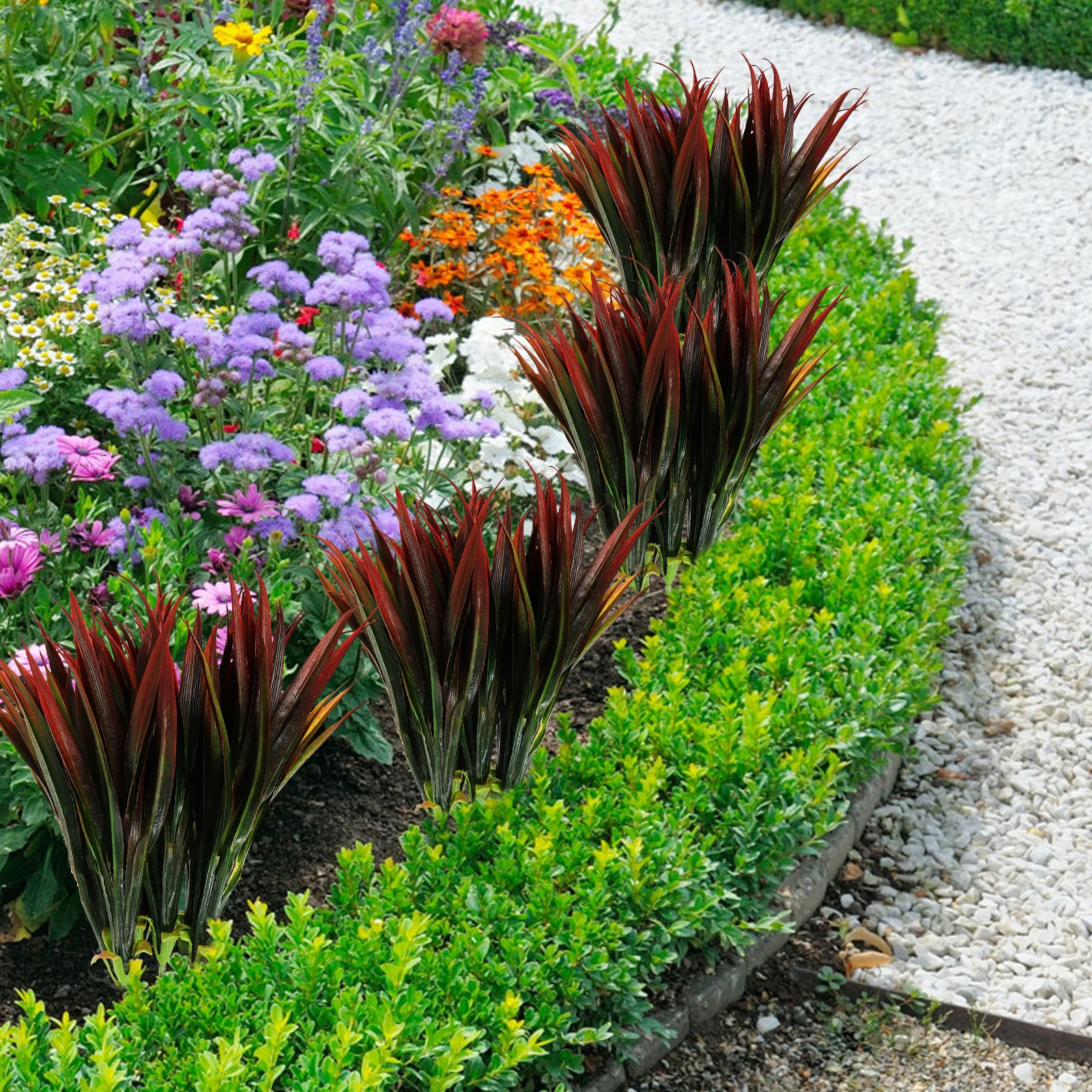 

6pcs Fake Plant Stems Artificial Greenery Decor For Vase Arrangement Home Wedding Farmhouse Centerpiece Simulation