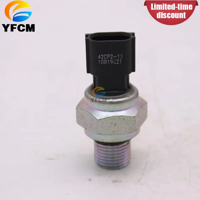 1 pcs Excavator Parts for Toyota Nissan Hydraulic Pump High and Low Pressure Sensor Pilot Pressure Switch 42CP2-13/10B19CZ1