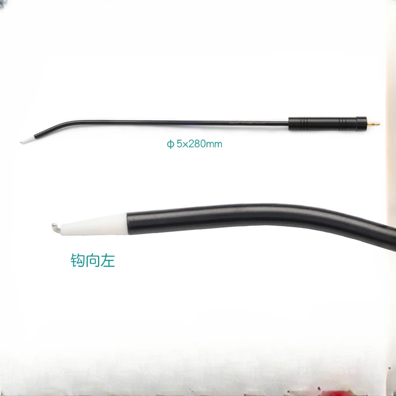 Thoracoscopic surgery electric hook electrode unipolar high-frequency electric knife accessory electrocoagulation thoracic