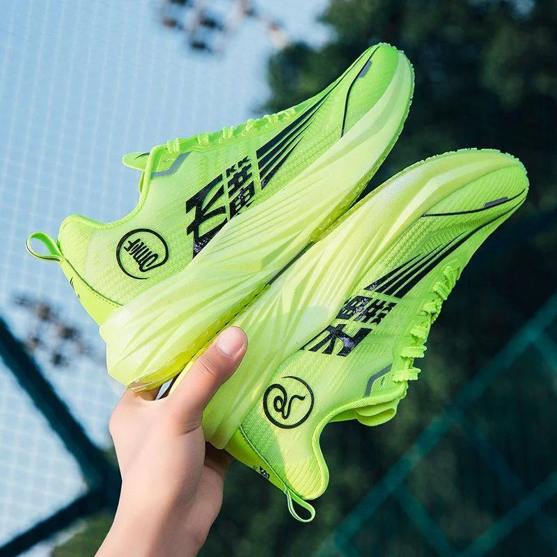 Wide Last Thick Sole Outdoor Hiking Shoes Branded Jogging Athletic Trainers Professional Wide Toe Sports Running Shoes