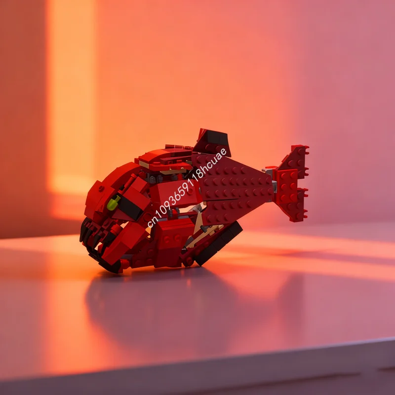 

209pcs MOC Piranha Creatored Model Building Blocks Construction Assemble DIY Creative Christmas Gifts Idea Toys Education Brick