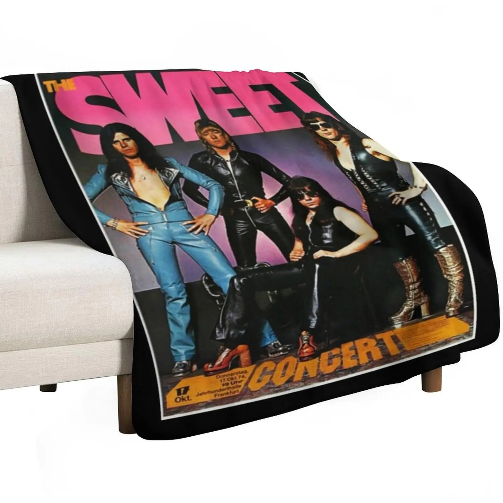 

The Sweet Band One Shirt Throw Blanket Decorative Throw Sofa Nap Blankets