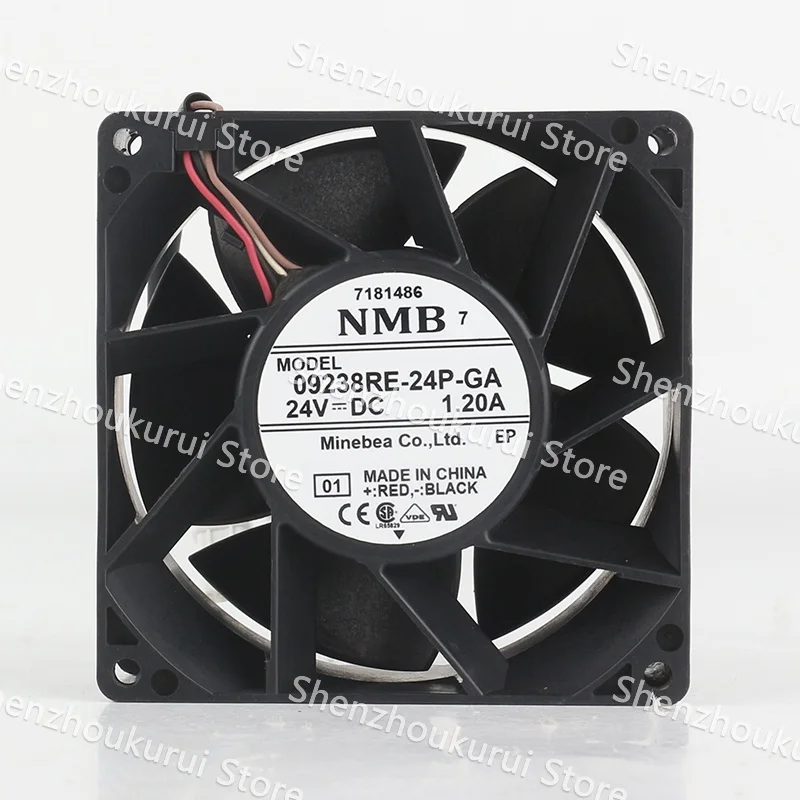 New original NMB 9038 09238RE-24P-GA 24V 1.20A waterproof variable frequency device cooling fan