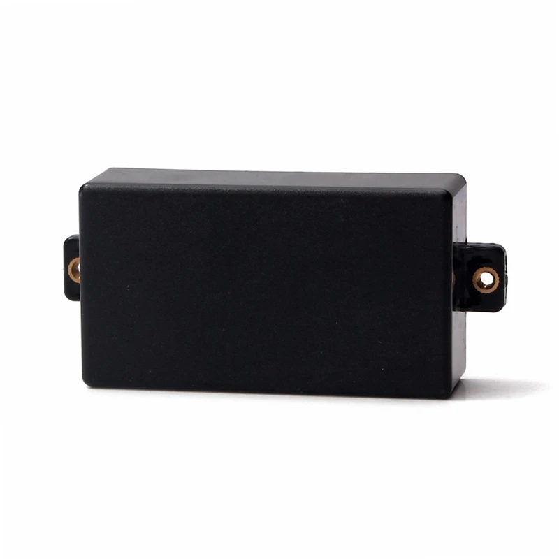 Quality 2X Plastic Sealed Humbucker Pickup Cover Fit SQ ST Pickup Guitar Parts (Black)