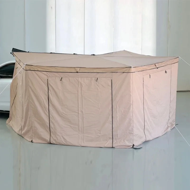 Waterproof Durable Outdoor Inflatable Car Side Awning Tent For Camping Use