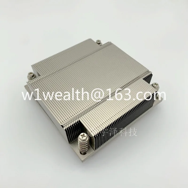 Thin 2011 115X 1200 1U server desktop cpu radiator pure copper copper tube, silent