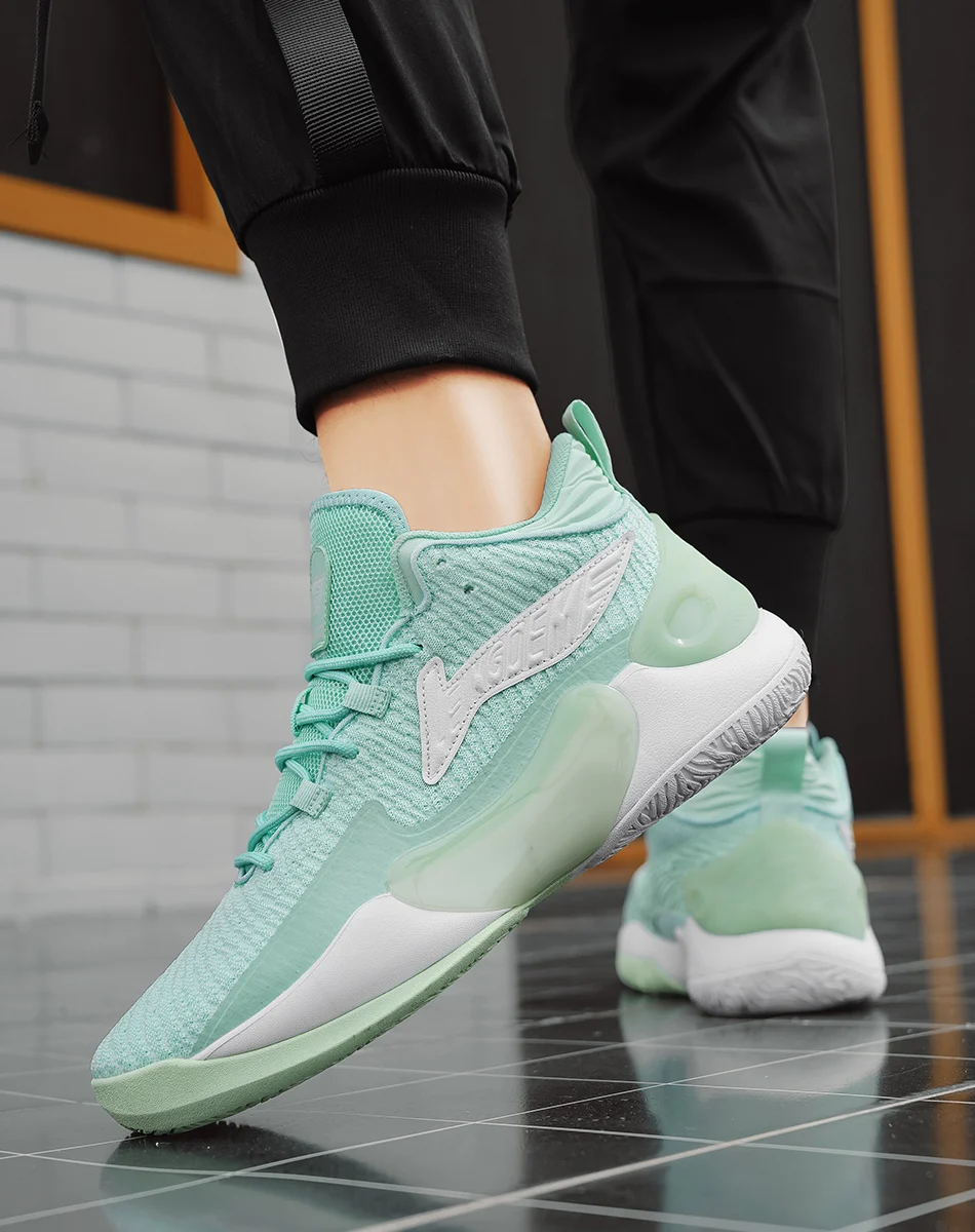 Men's and women's sports shoes Air cushioning upper Lightweight running and basketball sports shoes Couples' sports shoes