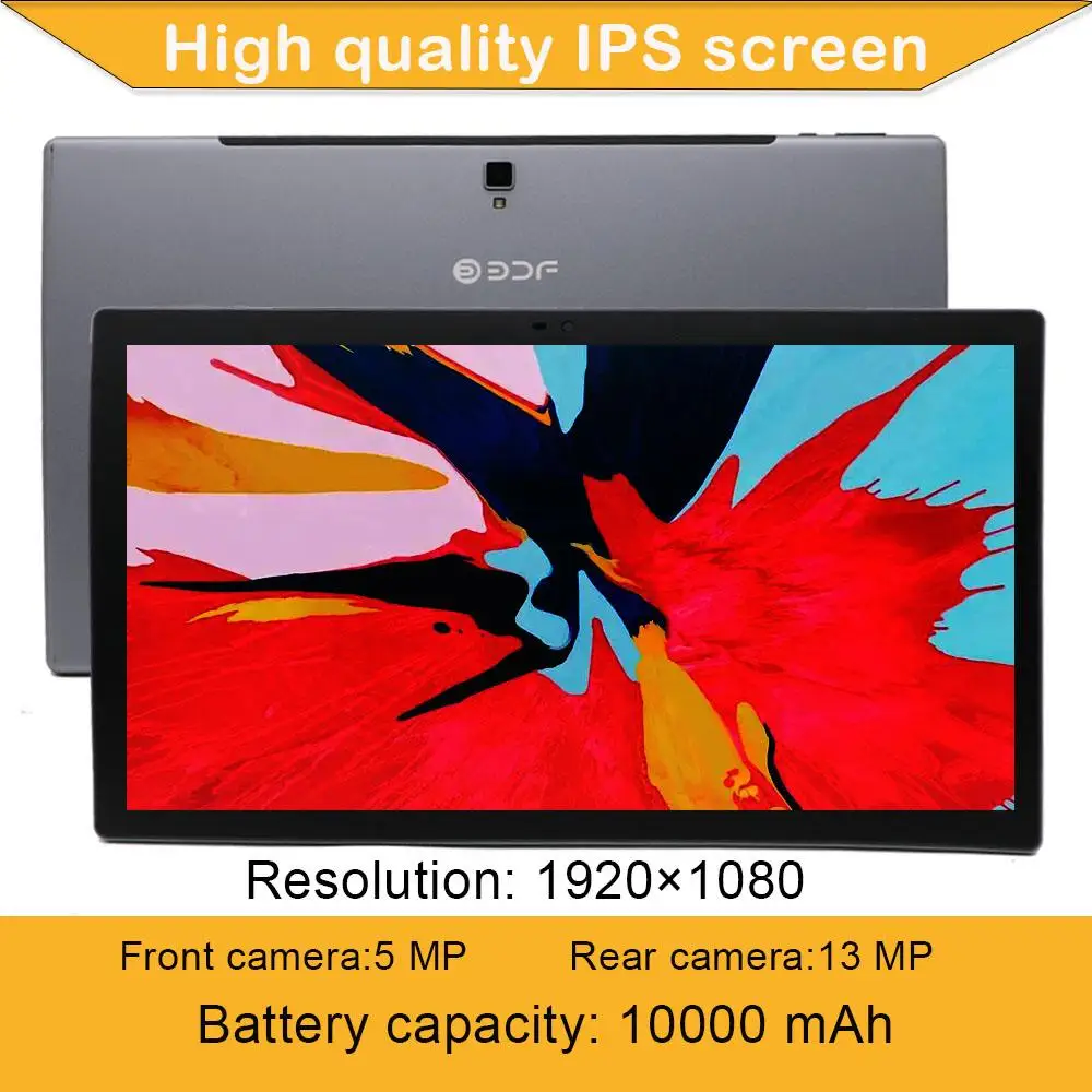 2024 nuovo Tablet PC da 14.1 pollici Android 12 12 GB + 512 GB 1920*1080 IPS 4G telefonata Bluetooth 5G wi-fi Pad 10000mAh