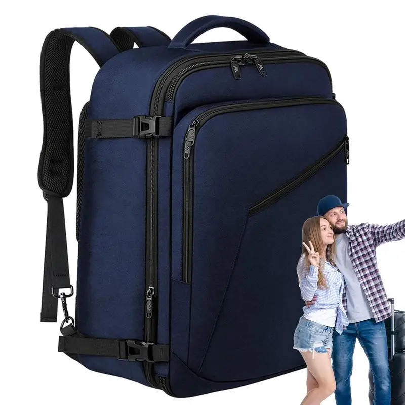 

Backpack For Air Travel 40L Extra Large Expandable Waterproof Laptop Hiking Backpack Extra Large Laptop Travel Backpack