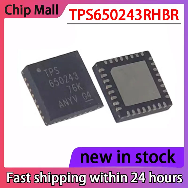 1PCS TPS650243RHBR TPS650243 QFN32 Genuine Power Management Chip, Brand New in Stock