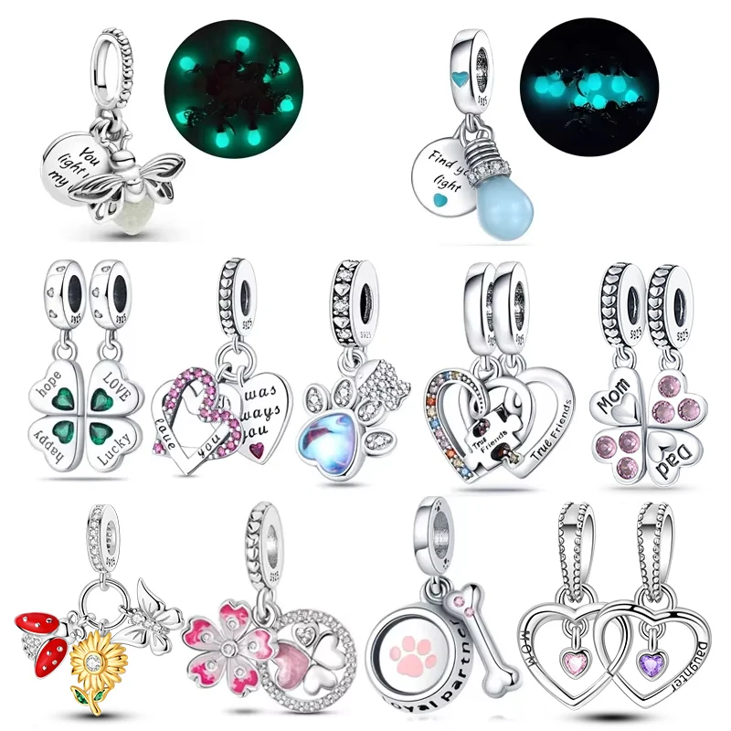 

Шармы plata из серебра 925 пробы, разноцветная эмалированная комбинированная бусина, Подвеска подходит для 925 оригинальных браслетов, изготовл...