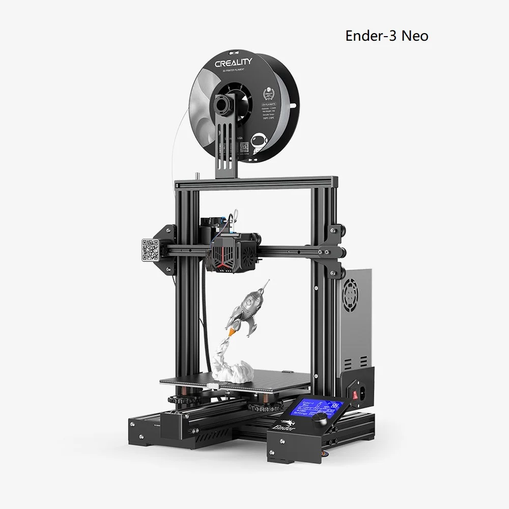 Imagem -03 - Neo Ender-3v2neo Impressora 3d Atualizada com cr Touch Auto-nivelamento Extrusora Bowden Full-metal Grande Ondulado Creality-ender3