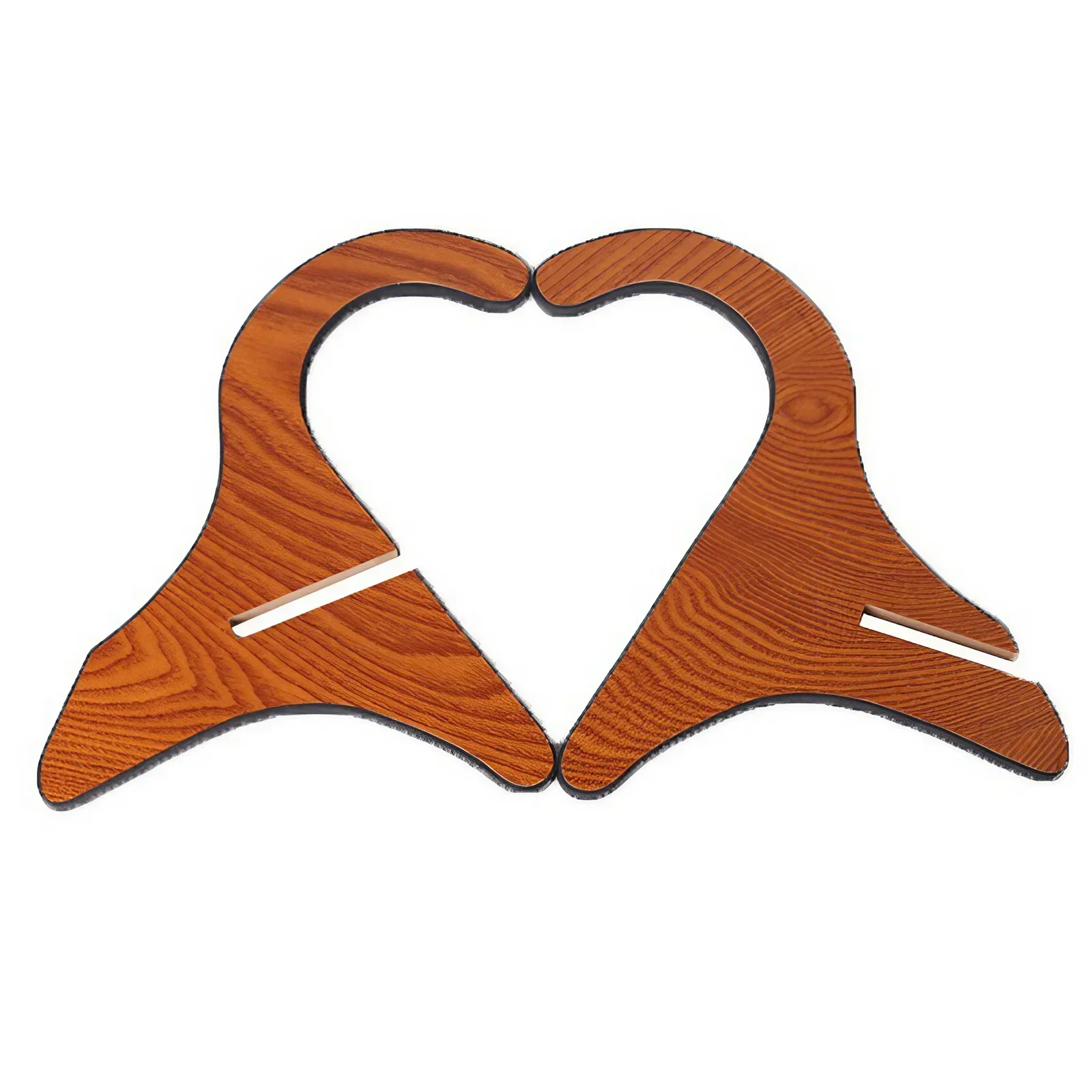 زوج واحد من حامل القيثارة الخشبي حامل جيتار قابل للتعديل لملحقات الآلات الموسيقية حامل من الخيزران المحمول