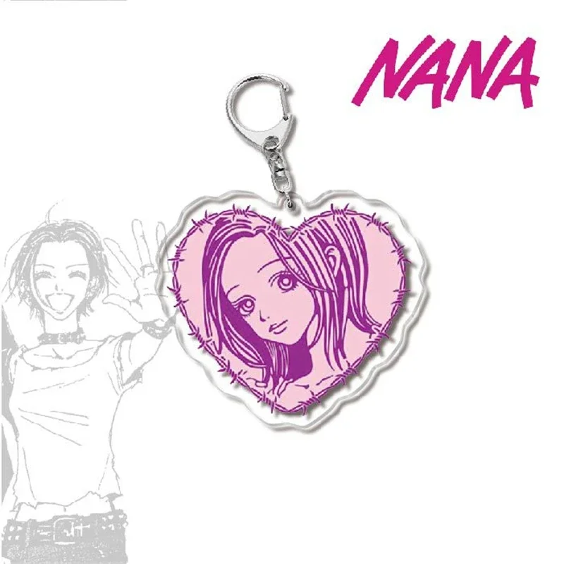 Anime NANA Osaki Chaveiro, Ai Yazawa Serizawa Reira Figura Chaveiro, Anel Jóias, Fãs Presentes, Saco Pingente