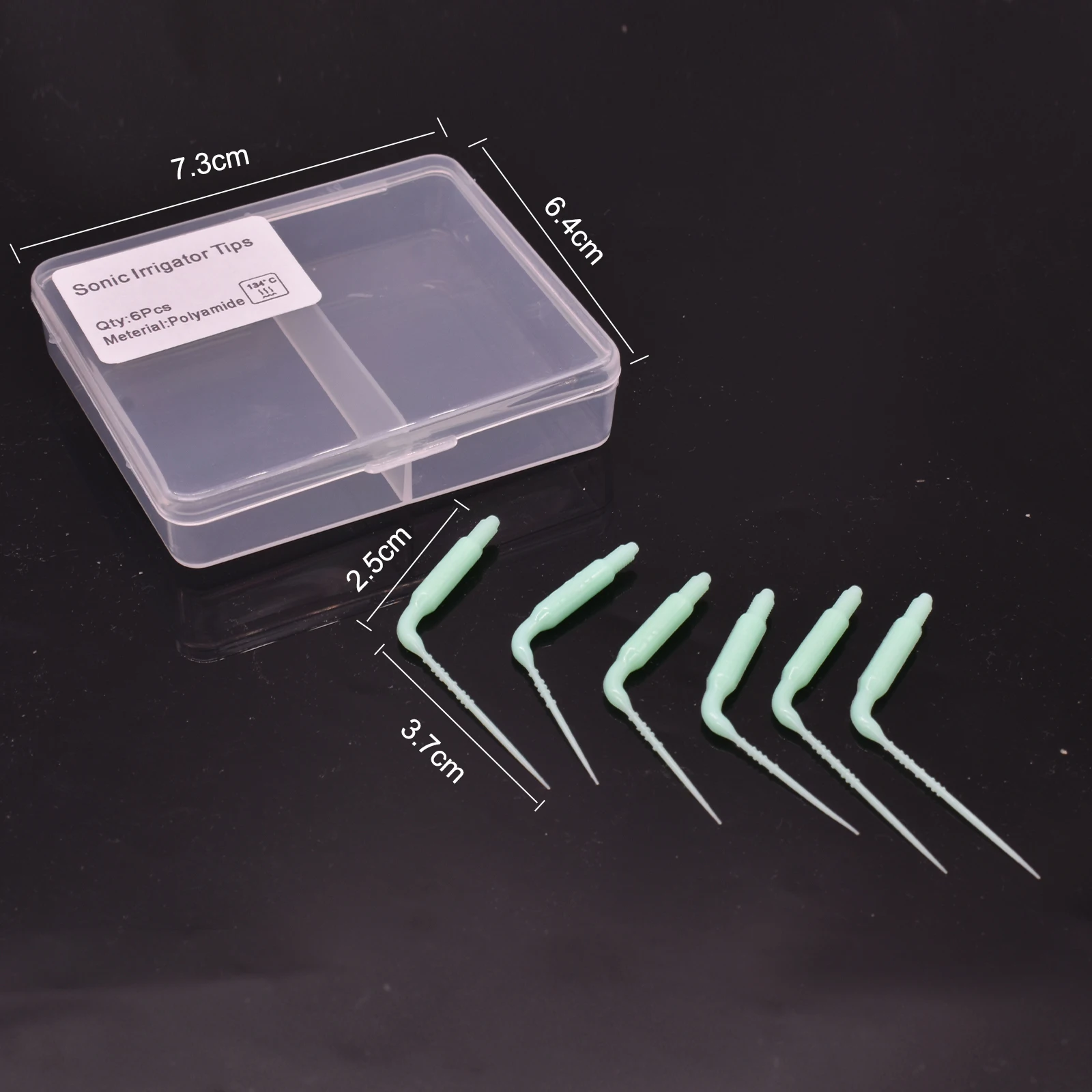 6 sztuk dentystyczne plastikowe zasilane energią słoneczną końcówki do irygacji endo pasują do Kavo Air Scaler rękojeść stomatologia końcówki do