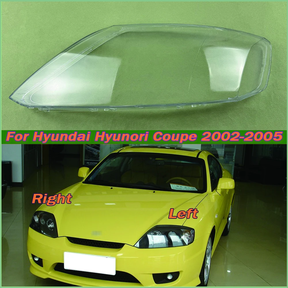 

Чехол для фары Hyundai Hyunori Coupe 2002-2005, прозрачный абажур