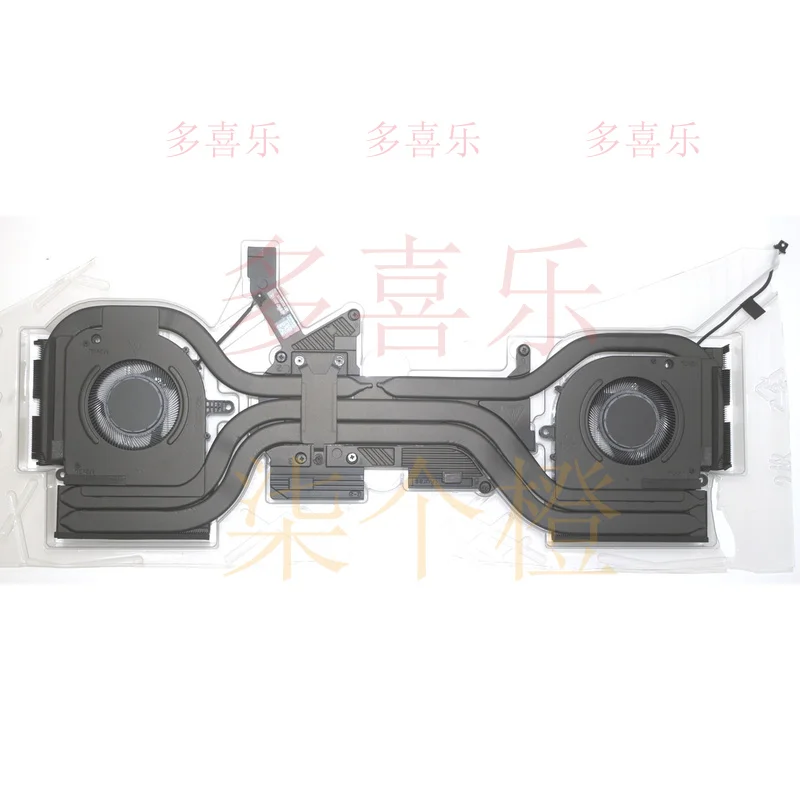 ZMZM Nowy Radiator Chłodzący CPU GPU do Laptopa Dell Alienware M16 R2 Wentylator 02GN4X 2GN4X