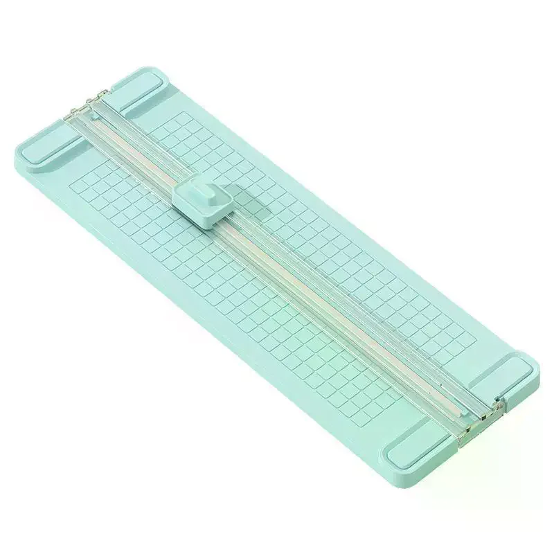 4 in 1 Two-Way Manual Paper Cutting Tool 1Pc Cutter with 4 Free Heads for School Office Craft DIY Daily Use