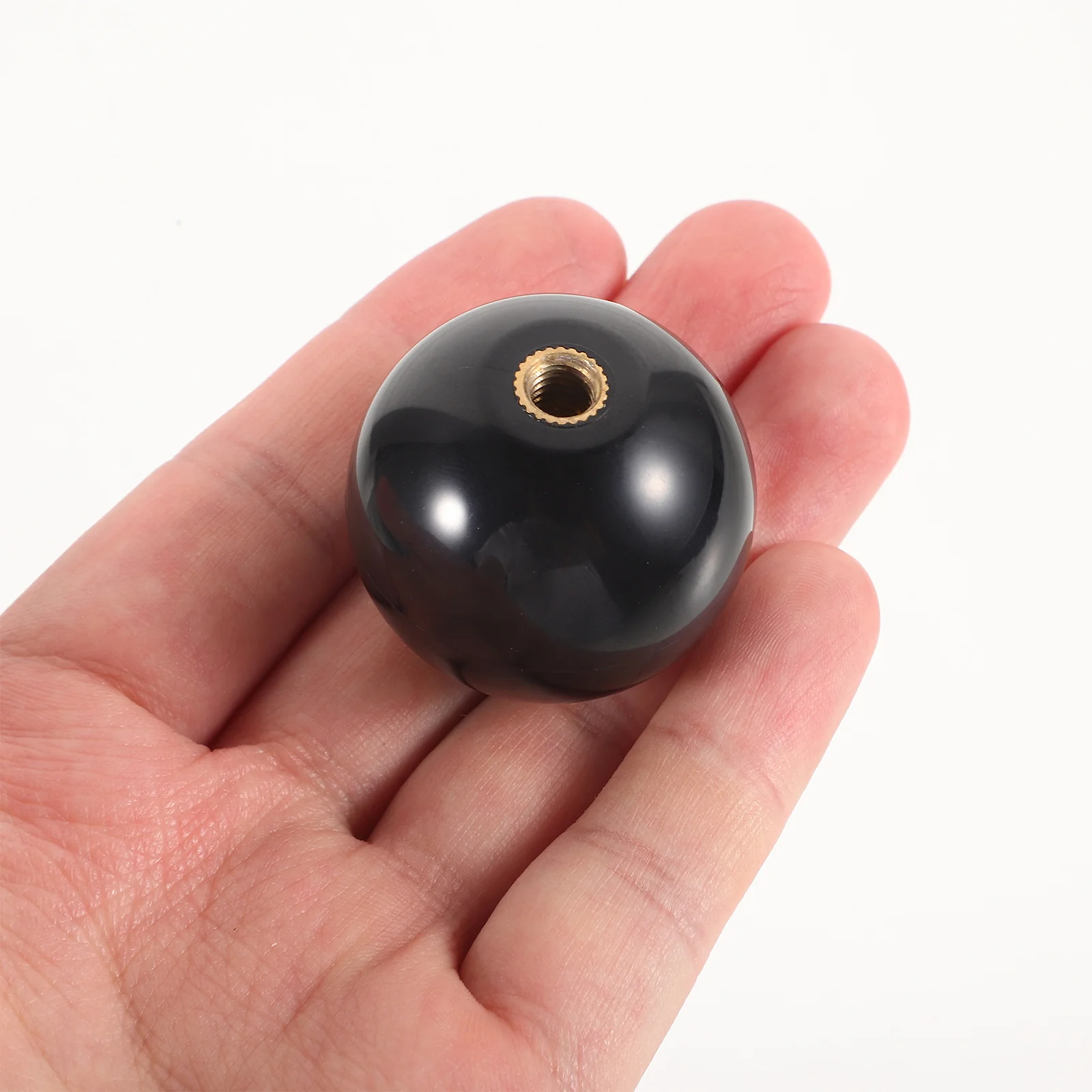 Sostituzione della sfera del joystick del gioco Testa in plastica durevole Simulazione del controllo liscio Parte del controller del gioco Kit arcade Sfera del joystick