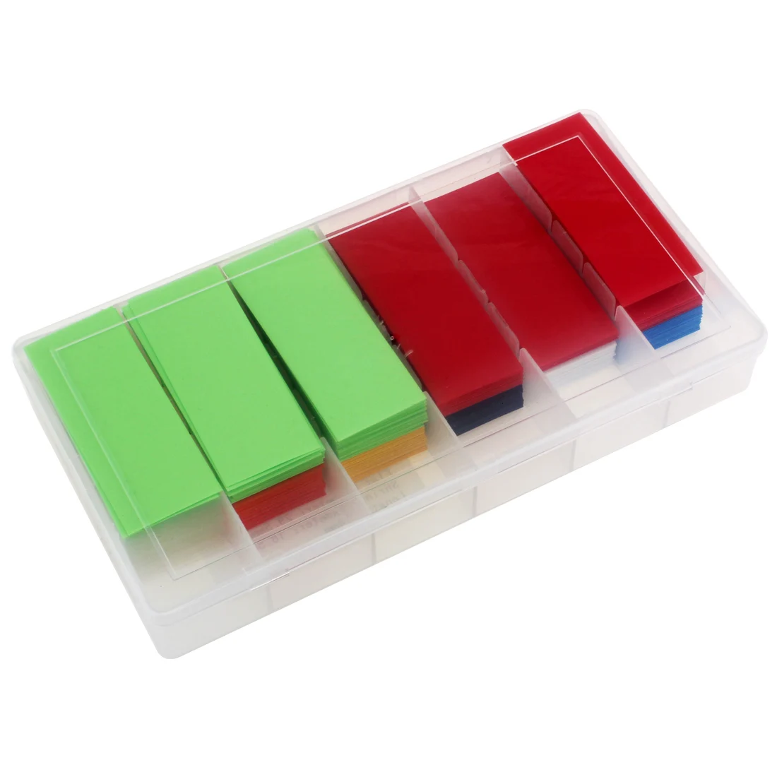 280pcs/set Assorted 8 Color PVC Heat Shrinkable Tubing Wrap for Li-ion 18650 18500 Battery Heat Shrinkable Tube with Box