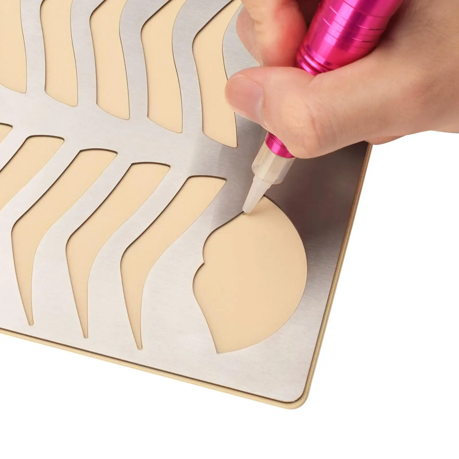 Wenkbrauw Lip Stencil Duurzaam Hergebruikt Wenkbrauw Shaper Voor Starter Beginner