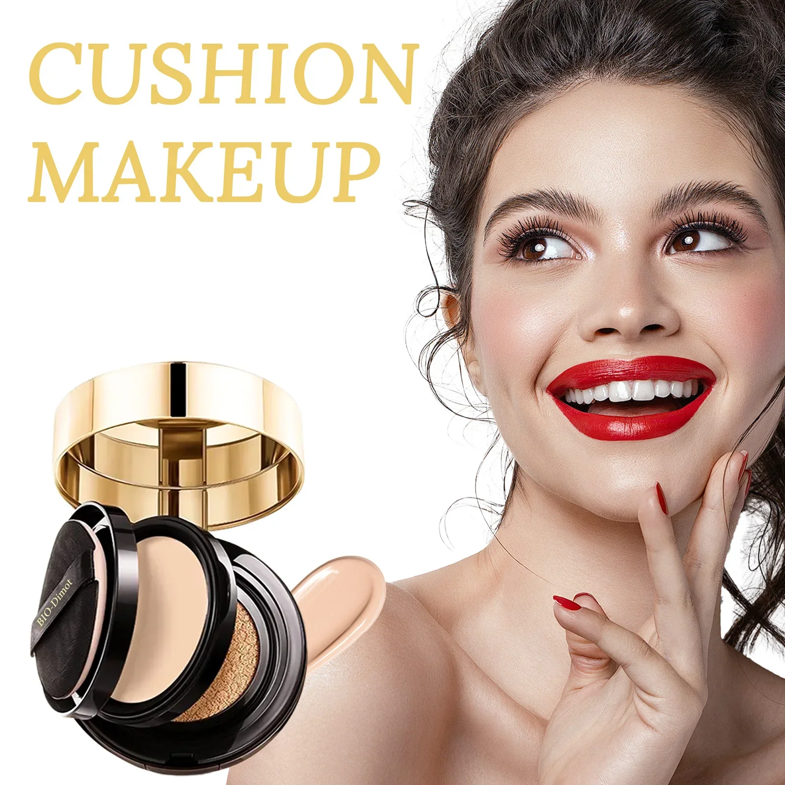 ナチュラルフェイスパウダー ミネラルファンデーション オイルコントロール フルカバレッジ コンシーラー ロングラスティング 2 in 1 メイクアップ コンシーラー 化粧品