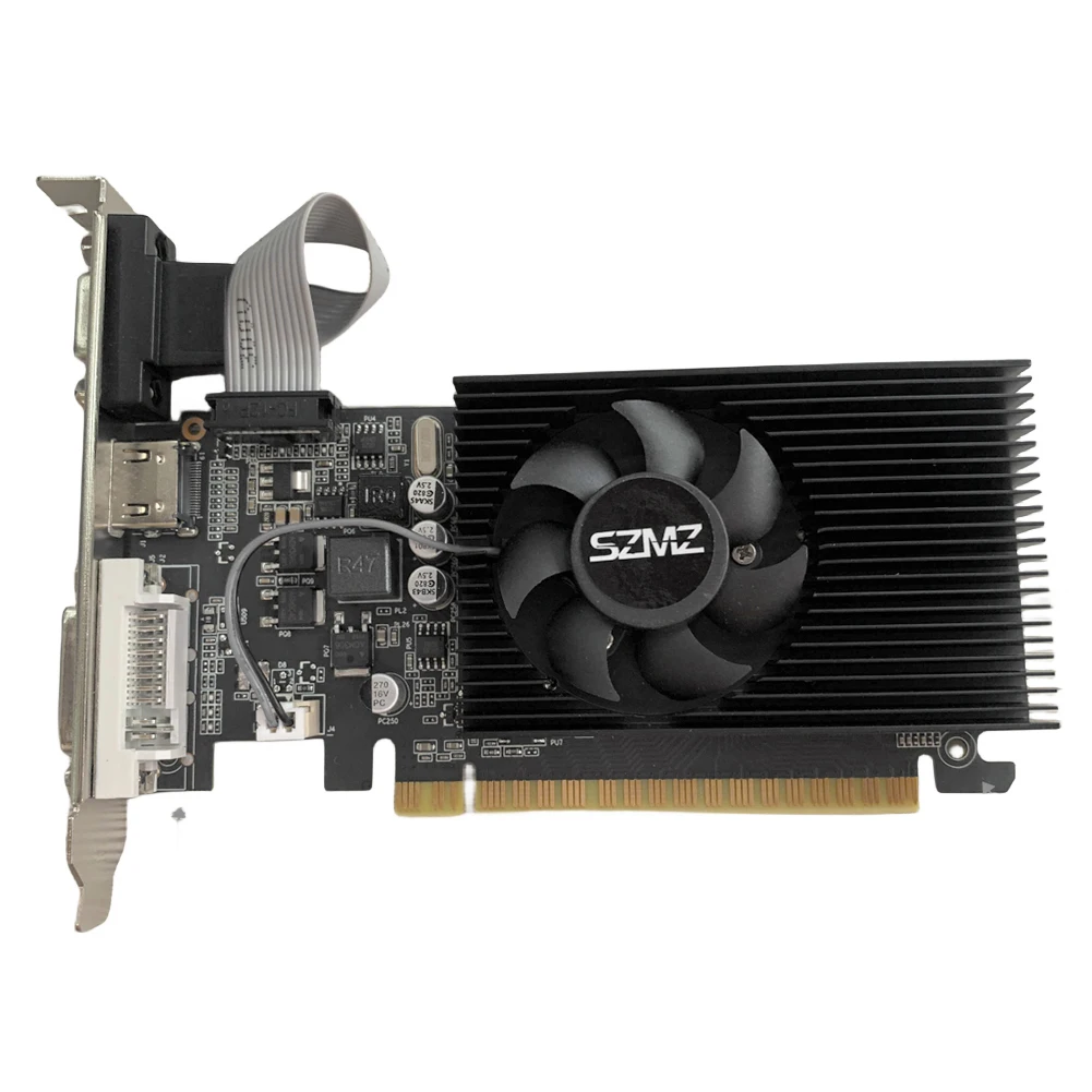 

Игровая видеокарта GT730 4 ГБ DDR3 Видеокарта PCI-E2.0 16X для офиса/домашних развлечений/световых игр для настольных ПК/серверов